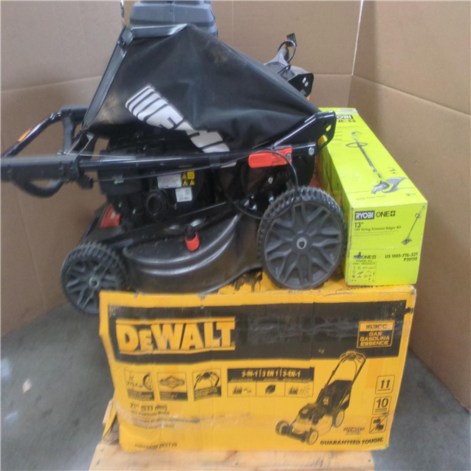 California AS-IS OUTDOOR POWER EQUIPMENT