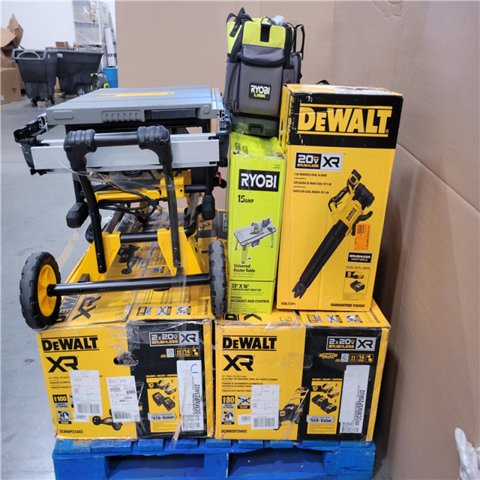 CALIFORNIA AS-IS TOOL PALLET