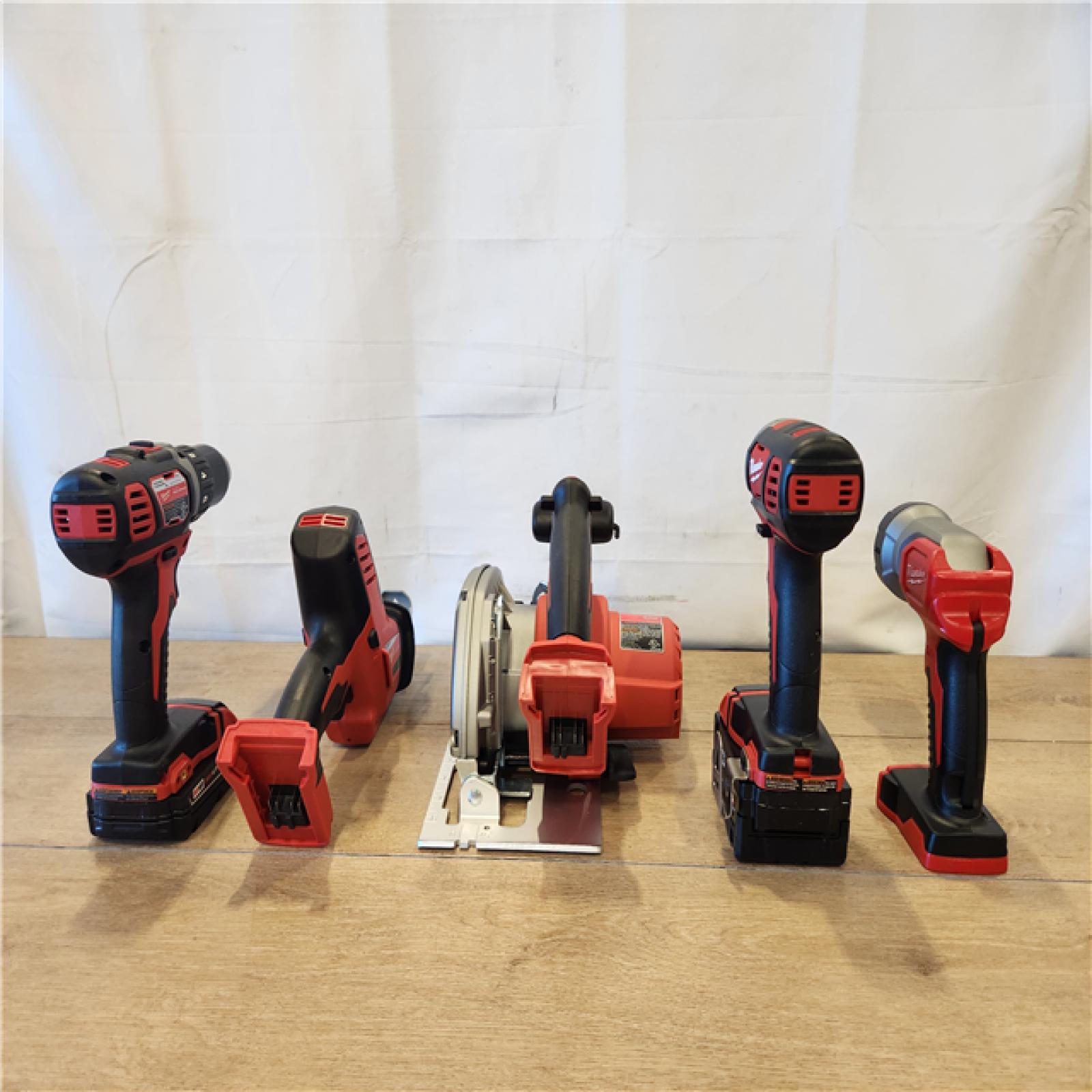 Milwaukee 18V Lithium-Ion Cordless (5-Tool) Combo Kit