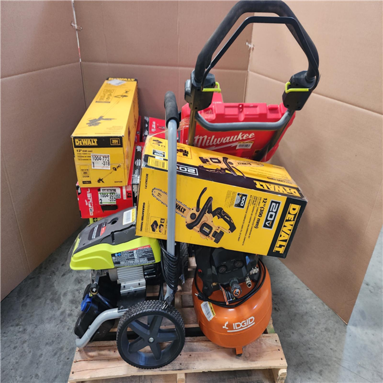 CALIFORNIA AS-IS TOOL PALLET