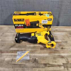 HOUSTON LOCATION - AS-IS (APPEARS LIKE NEW) DeWalt DCS389B FLEXVOLT 60V MAX Cordless Brushless Reciprocating Saw (Tool-Only)
