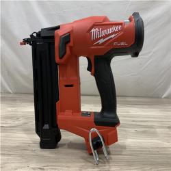 AS-IS Milwaukee FUEL 18-Volt Lithium-Ion Brushless Cordless Gen II 18-Gauge Brad Nailer (Tool-Only)