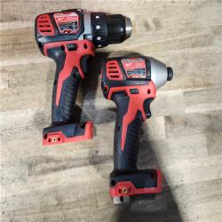 HOUSTON LOCATION - AS-IS Milwaukee 18V Lithium-Ion Cordless Drill Driver/Impact Driver Combo Kit