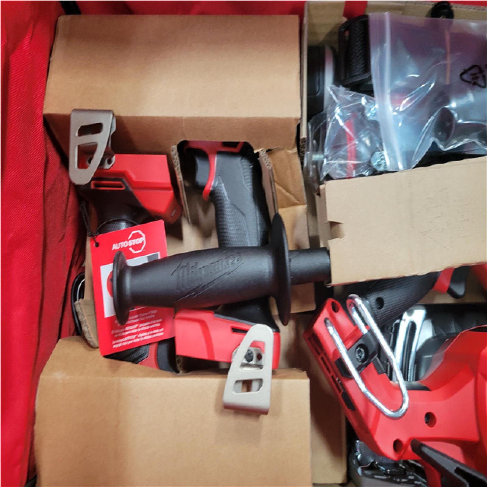 CALIFORNIA AS-IS MILWAUKEE M18 FUEL 7-TOOL COMBO KIT