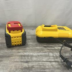 AS-IS DEWALT 20V/60V MAX FLEXVOLT Lithium-Ion 9.0Ah Battery and Charger Starter Kit