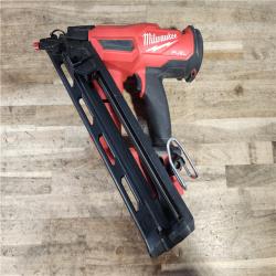 HOUSTON LOCATION - AS-IS Milwaukee FUEL 18-Volt Lithium-Ion Brushless Cordless Gen II 15-Gauge Angled Finish Nailer (Tool-Only)
