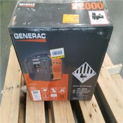 CALIFORNIA AS-IS GENERAC PORTABLE GENERATOR