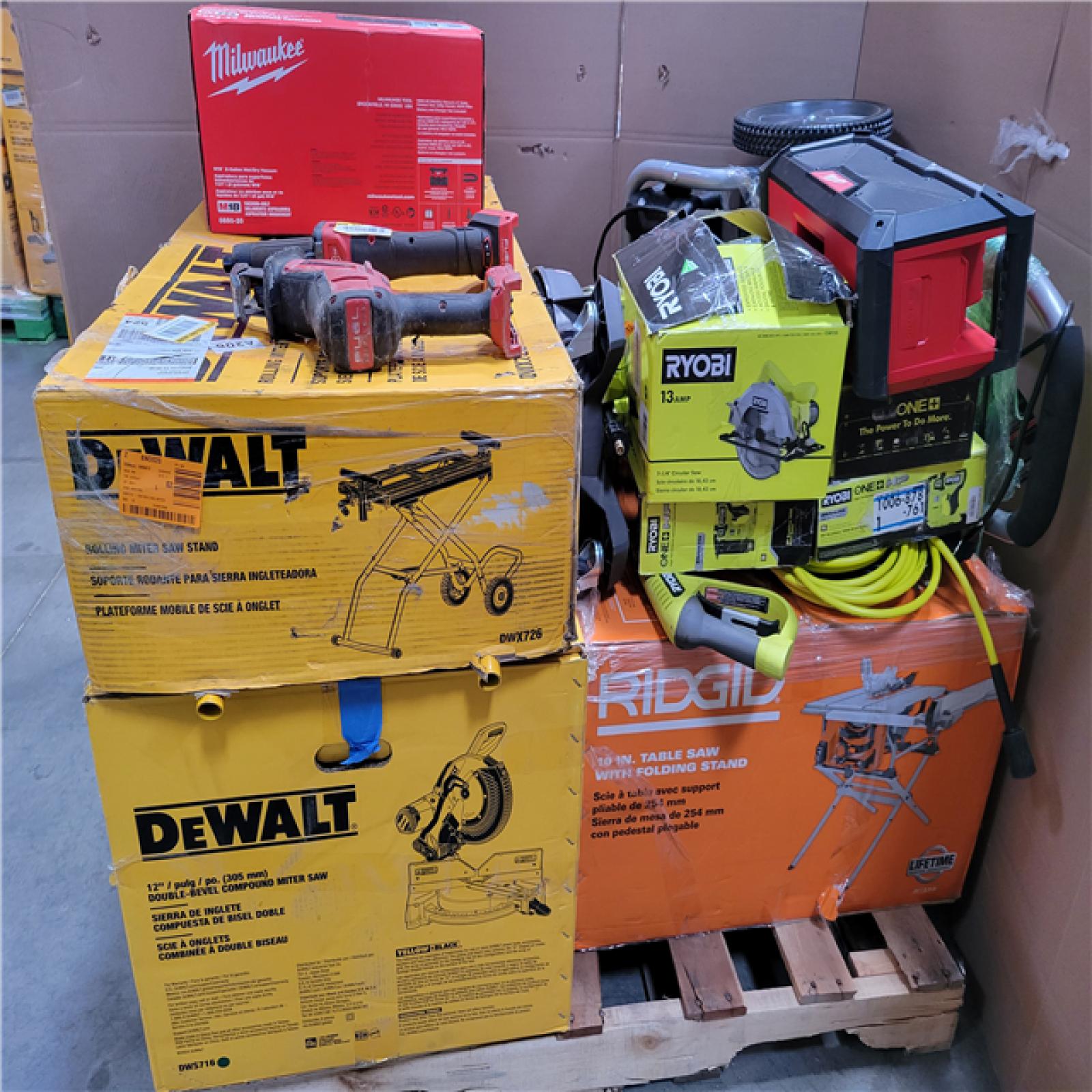 CALIFORNIA AS-IS TOOL PALLET