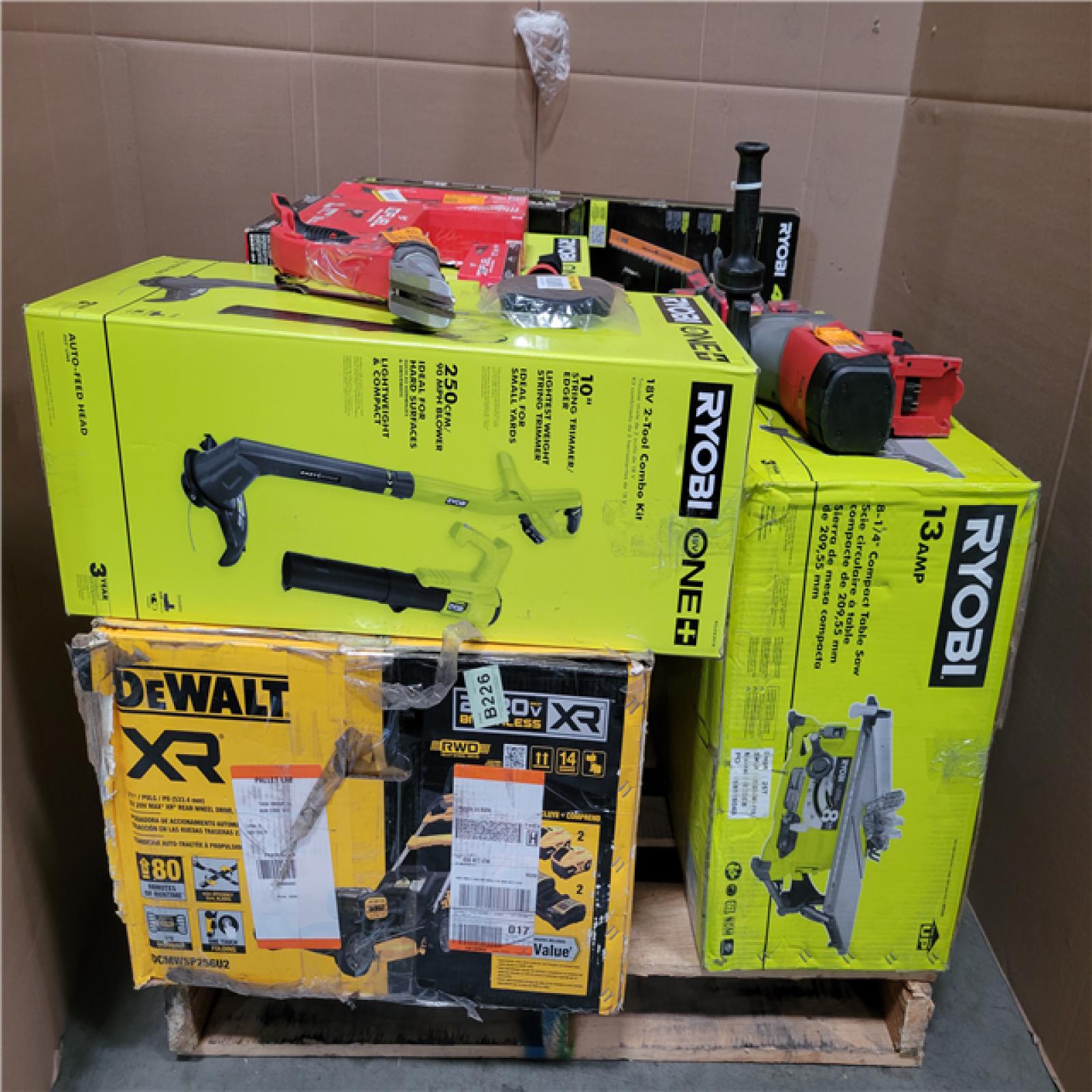 CALIFORNIA AS-IS TOOL PALLET