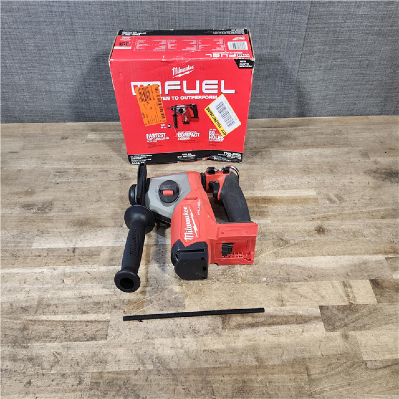 HOUSTON LOCATION - AS-IS Milwaukee FUEL 18V Lithium-Ion Brushless Cordless 5/8 in. SDS-Plus Rotary Hammer (Tool-Only)