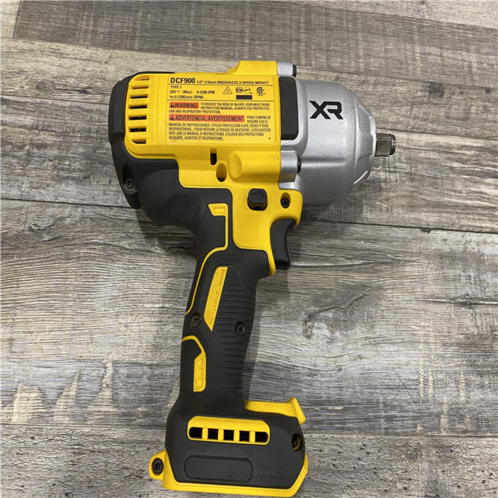 AS-IS DEWALT 20V MAX Cordless 1/2 in. Impact Wrench (Tool Only)