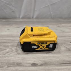 AS-IS DEWALT 20-Volt Maximum XR 5.0 Ah Battery Pack and Charger