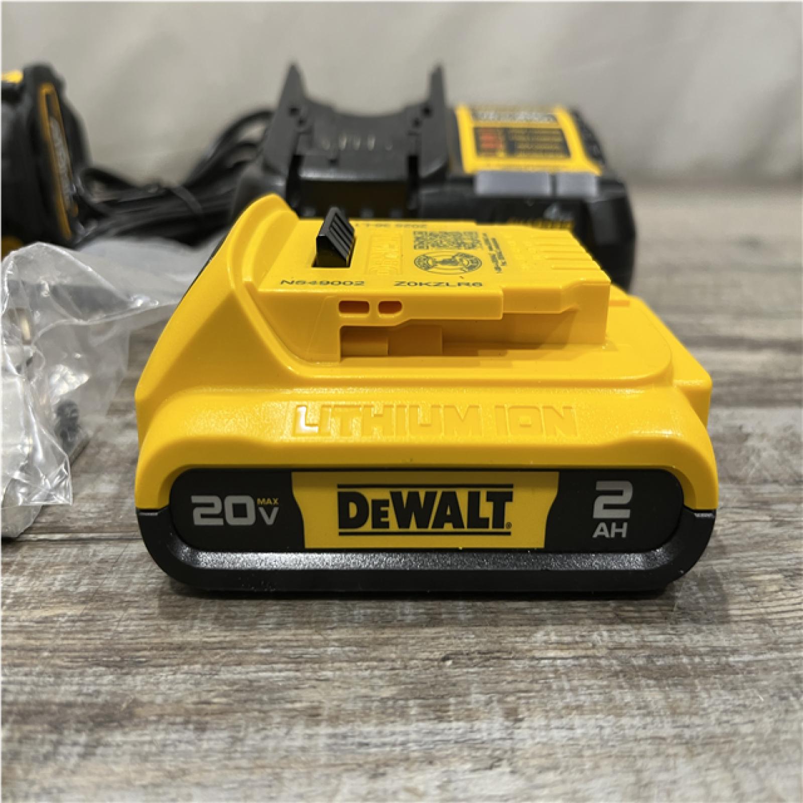 AS-IS DEWALT Atomic 20V Lithium-Ion Cordless Compact 1/2 in. Drill/Driver Kit