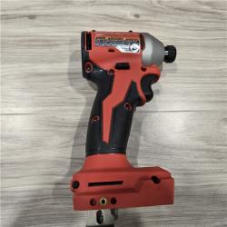 AS-IS Milwaukee M18 Compact Brushless 1/4  Hex Impact Driver Kit