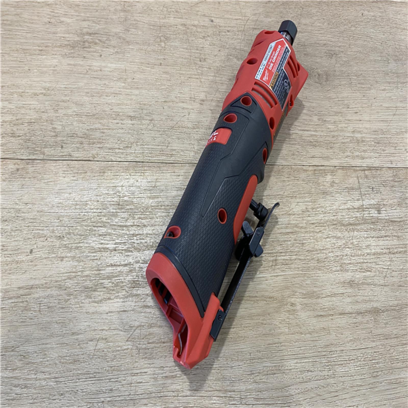 AS-IS Milwaukee FUEL 12V Lithium-Ion Brushless Cordless 1/4 in. Straight Die Grinder (Tool-Only)