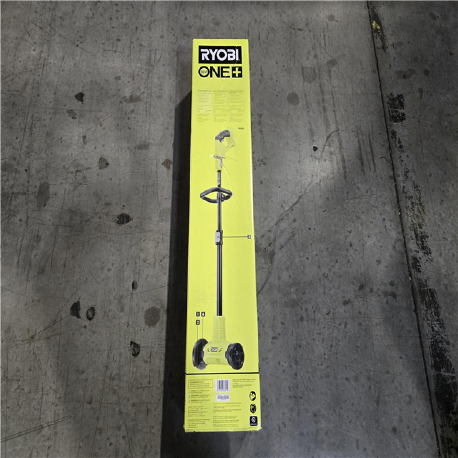NEW!- RYOBI ONE+ 18V Patio Cleaner with Wire Brush Edger (Tool Only  LOT OF 2)