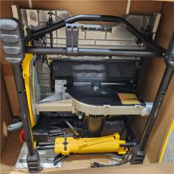 As-Is- DEWALT 15 Amp Corded 10 in. Job Site Table Saw with Rolling Stand