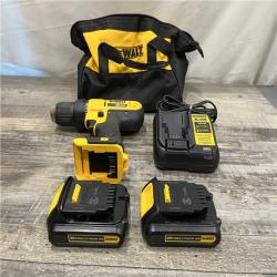 AS-IS DEWALT 20V MAX Cordless 1/2 in. Drill/Driver Kit