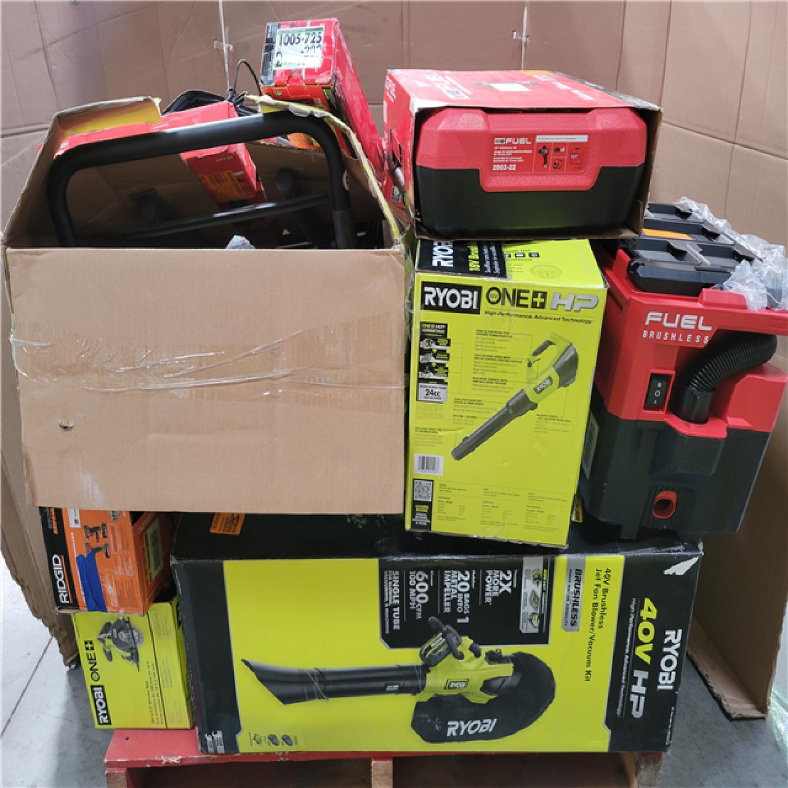 CALIFORNIA AS-IS TOOL PALLET