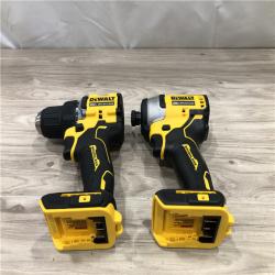 AS-IS DEWALT ATOMIC 20-Volt MAX Lithium-Ion Cordless Combo Kit