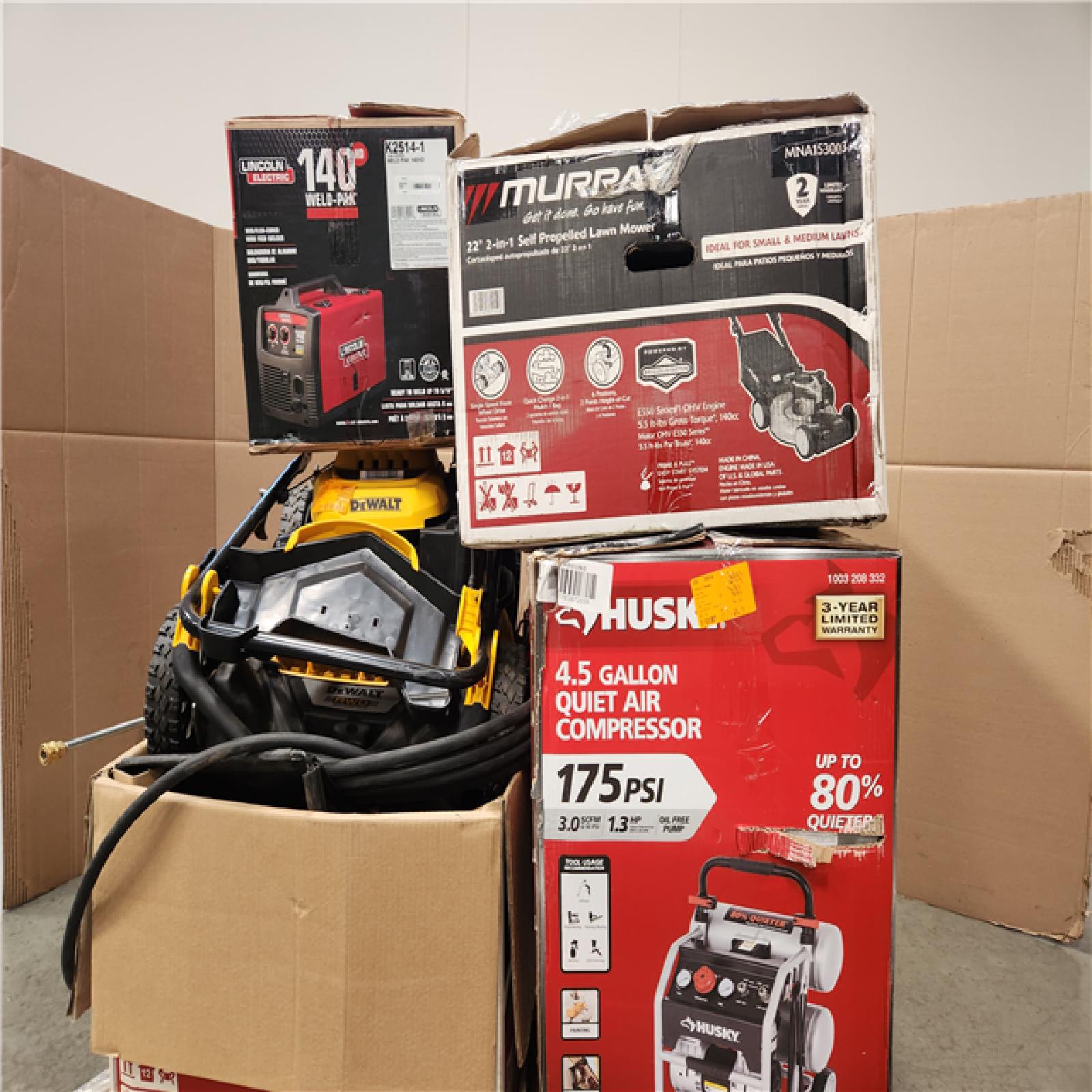 CALIFORNIA AS-IS OUTDOOR POWER EQUIPMENT
