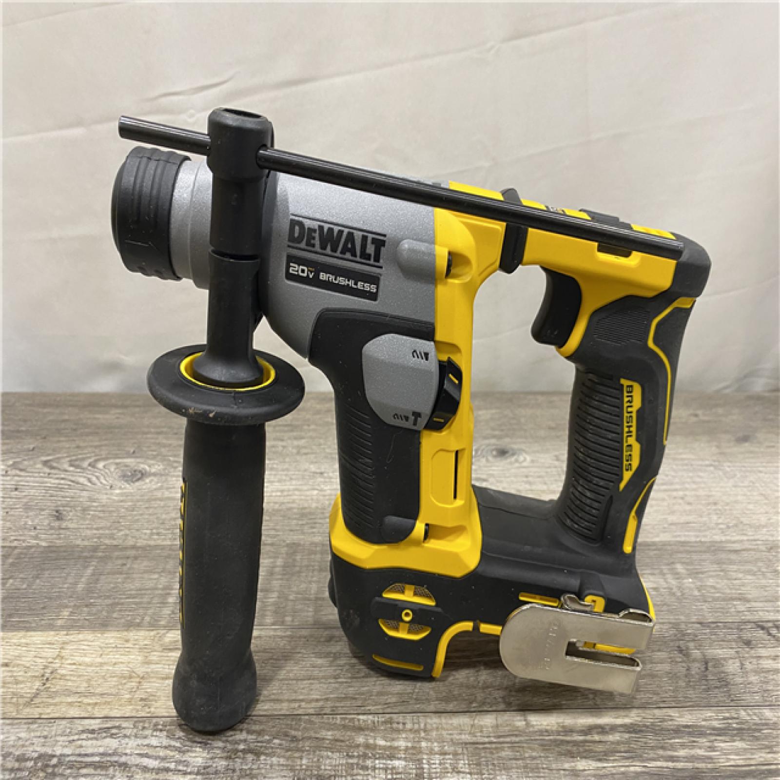 AS-IS DEWALT ATOMIC 20V MAX Cordless Brushless Ultra-Compact 5/8 in. SDS Plus Hammer Drill (Tool Only)