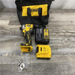 AS-IS DEWALT Atomic 20V Max Lithium-Ion Brushless Cordless Compact 1/4 in. Impact Driver Kit