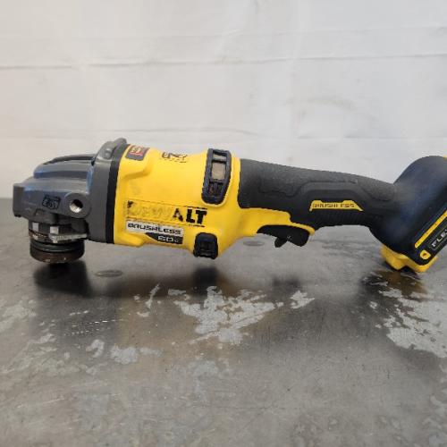 AS-IS- DEWALT 60V MAX Cordless Brushless 4.5 in. to 6 in. Small Angle Grinder with Kickback Brake (Tool Only)