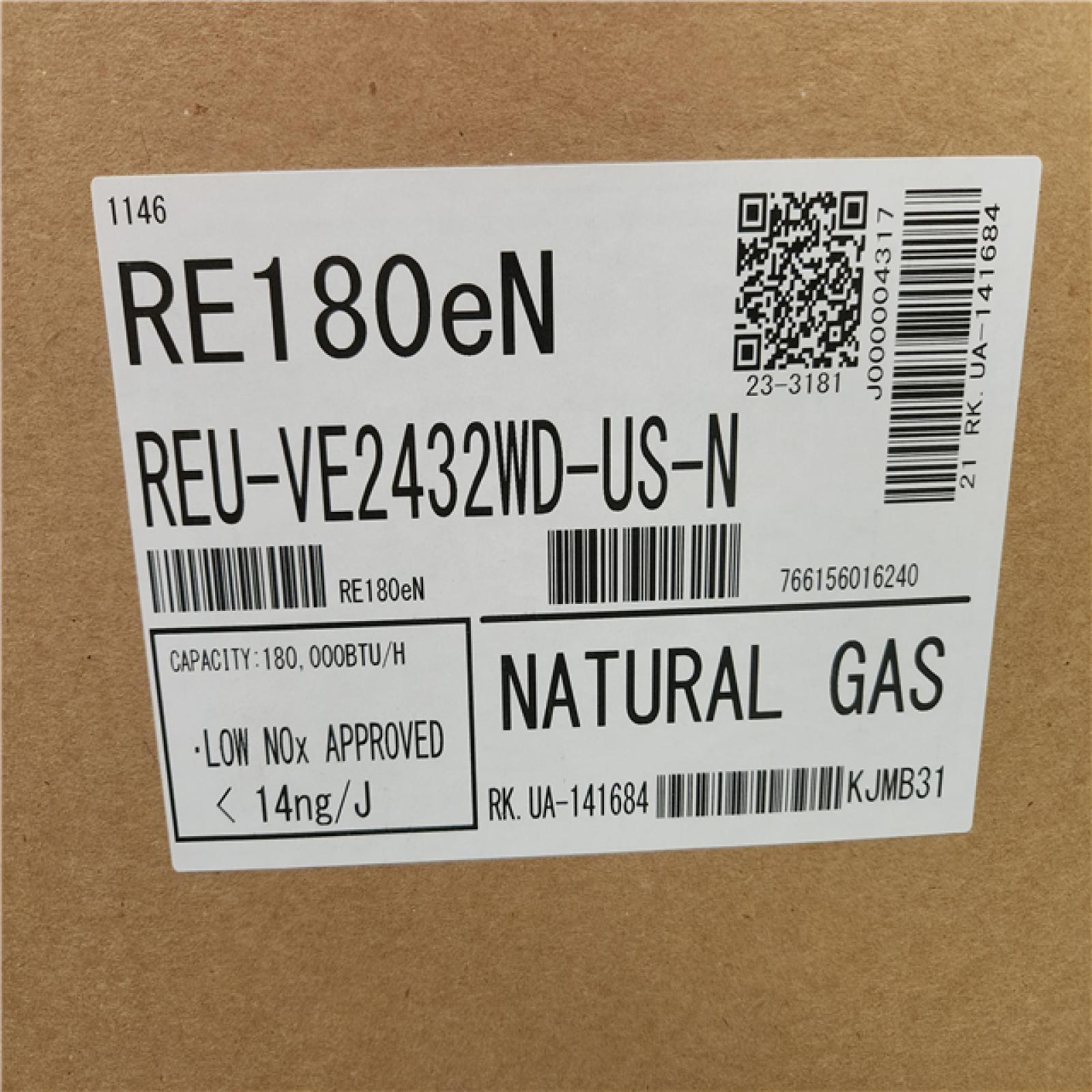 Phoenix NEW Rinnai High Efficiency Non-Condensing 8.5 GPM Residential 180 000 BTU Exterior Natural Gas Tankless Water Heater (SEALED)