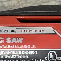 AS-IS Milwaukee 12V Fuel Lithium-Ion Cordless Jig Saw (Tool-Only)