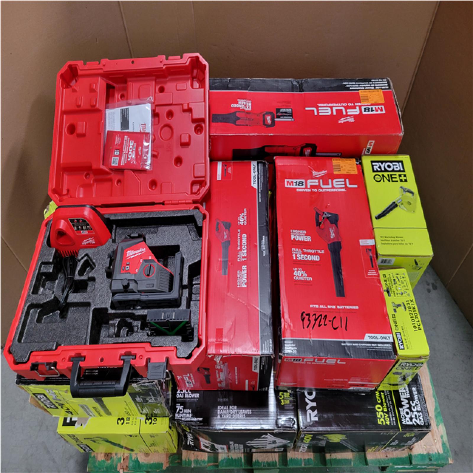 CALIFORNIA AS-IS TOOL PALLET