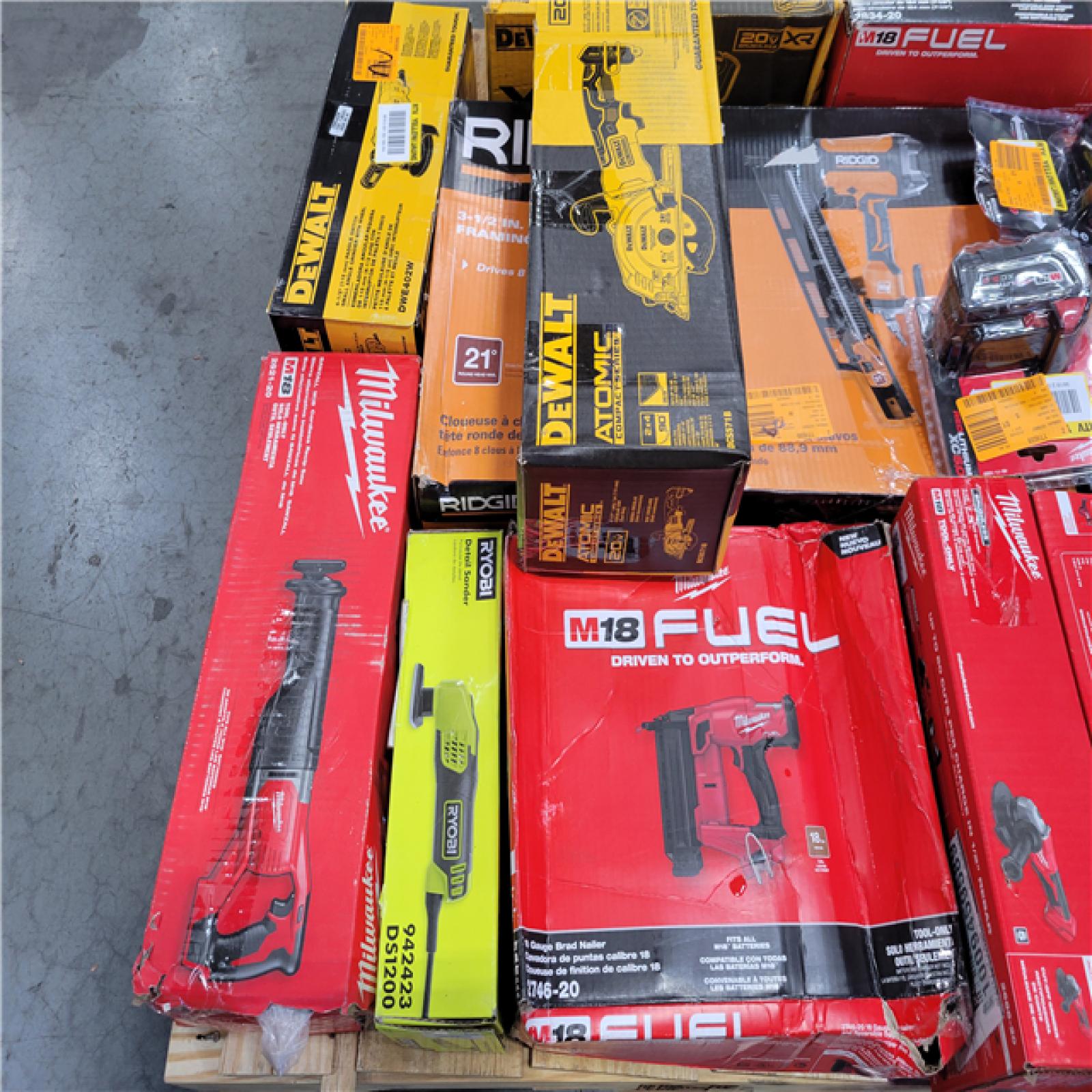 CALIFORNIA AS-IS TOOL PALLET