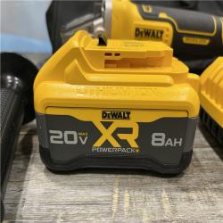 AS-IS DEWALT 20V MAX Lithium-Ion Cordless 4-1/2 in. - 5 in. Angle Grinder Kit