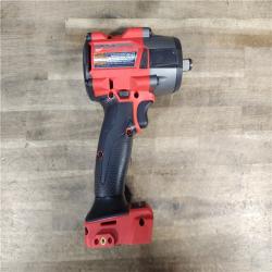 HOUSTON LOCATION - AS-IS Milwaukee M18 18V Fuel 1/2  Mid-Torque Impact Wrench Cordless Lithium-Ion Brushless with Friction Ring 2962-20
