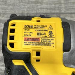 AS-IS DEWALT Atomic 20V Max Lithium-Ion Brushless Cordless Compact 1/4 in. Impact Driver Kit
