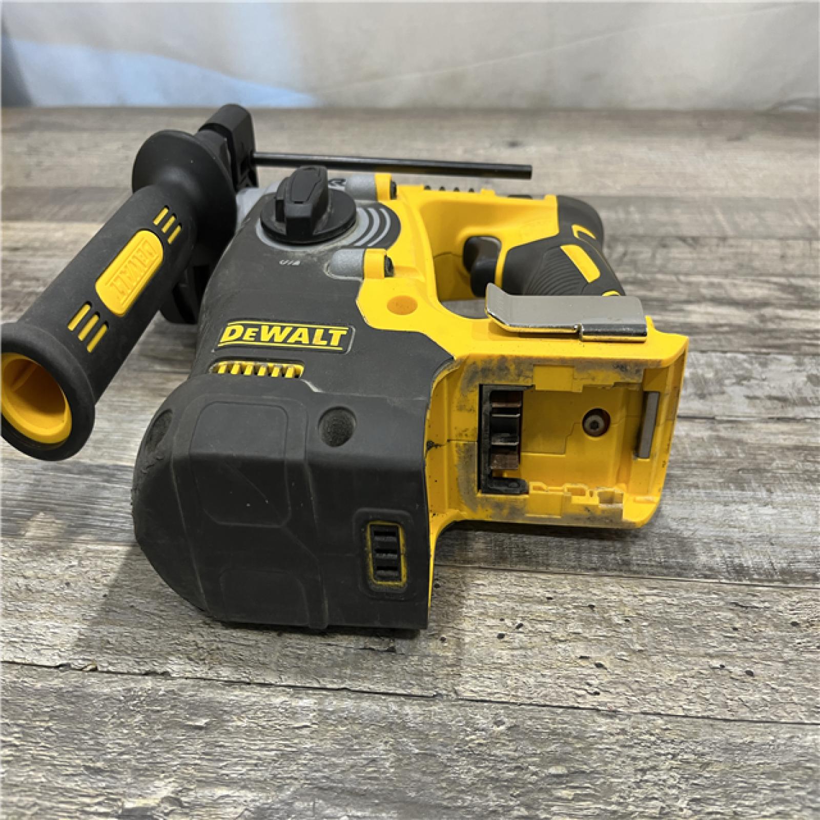 AS-IS DEWALT 20V MAX XR Cordless Brushless 1 in. SDS Plus L-Shape Rotary Hammer (Tool Only)