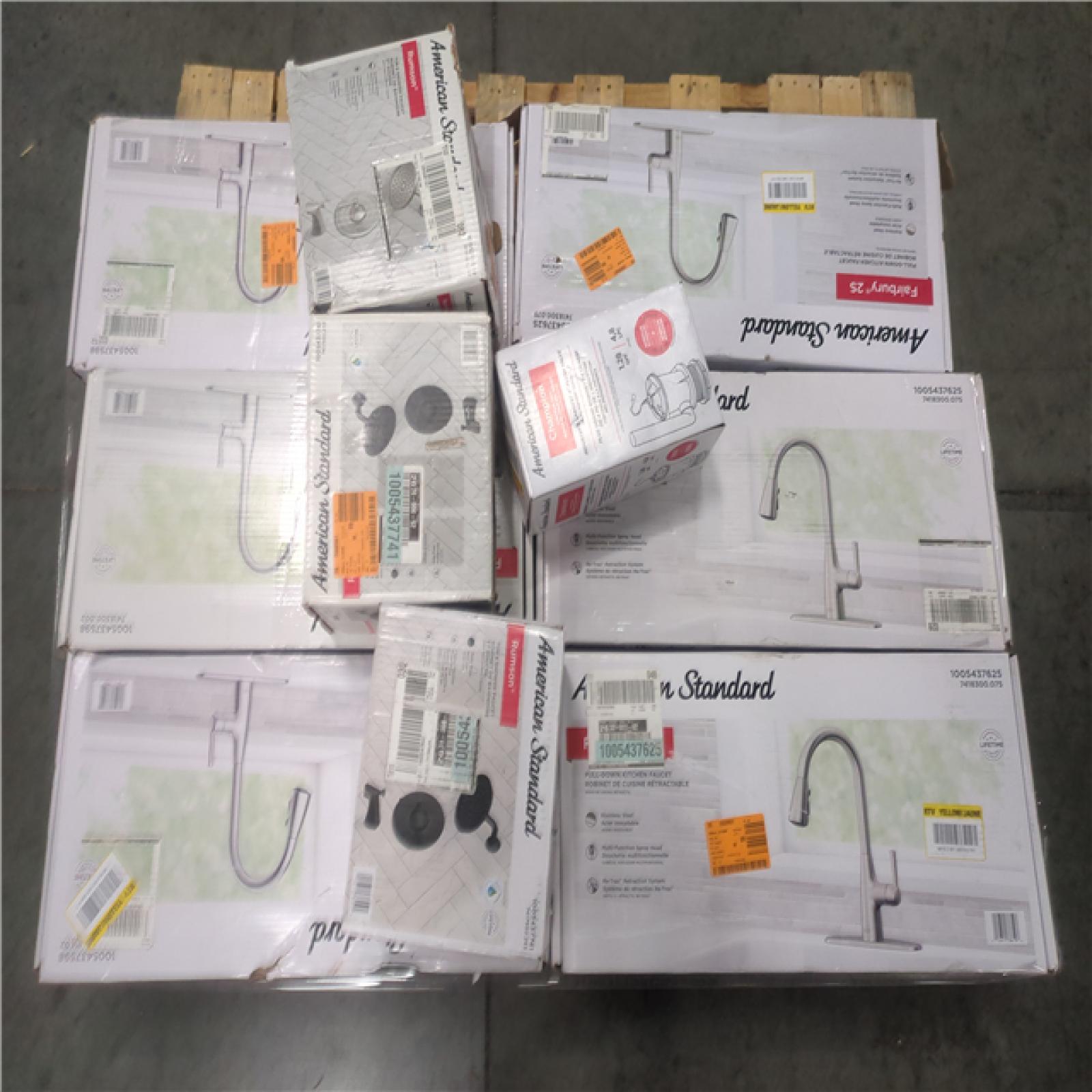 CALIFORNIA AS-IS AMERICAN STANDARD FAUCETS