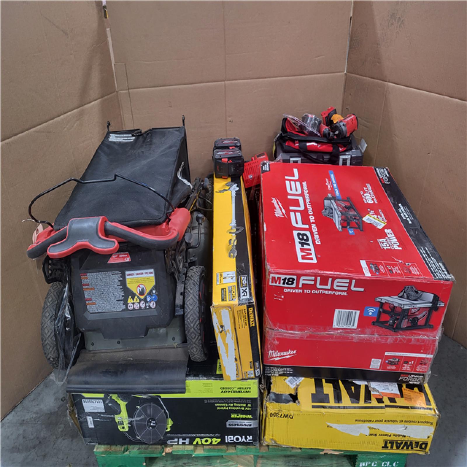 CALIFORNIA AS-IS TOOL PALLET