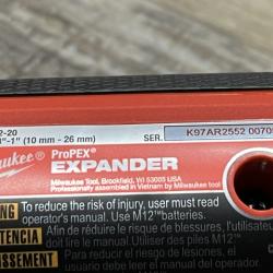 NEW - Milwaukee 12 FUEL ProPEX Expander Tool Kit
