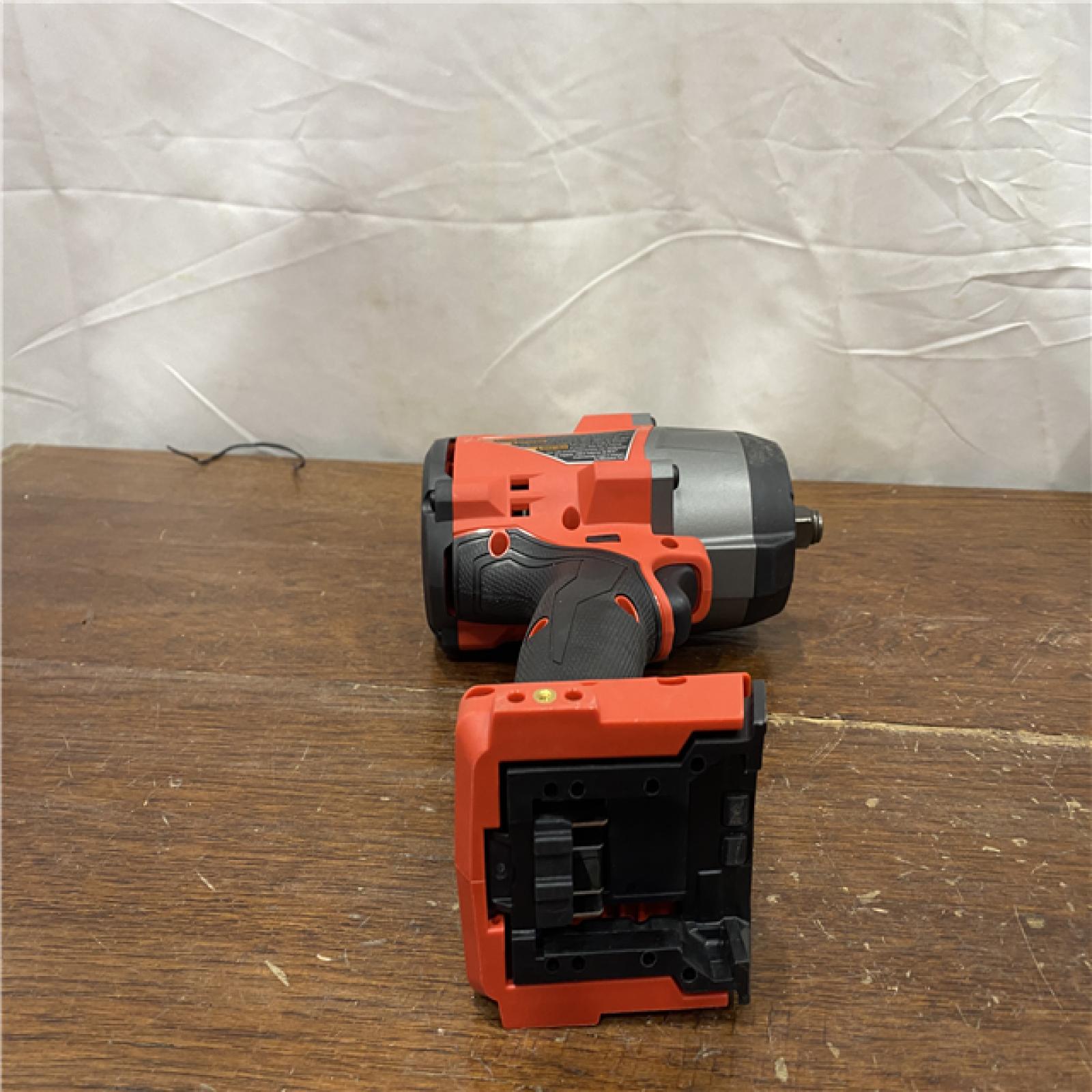 AS-IS Milwaukee M18 1/2 in. Cordless Brushless High Torque Impact Wrench Kit (Battery & Charger)