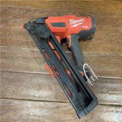 AS-IS Milwaukee 2839-20 M18 FUEL 15 Ga. 18 Volt Brushless Angled Finish Nailer
