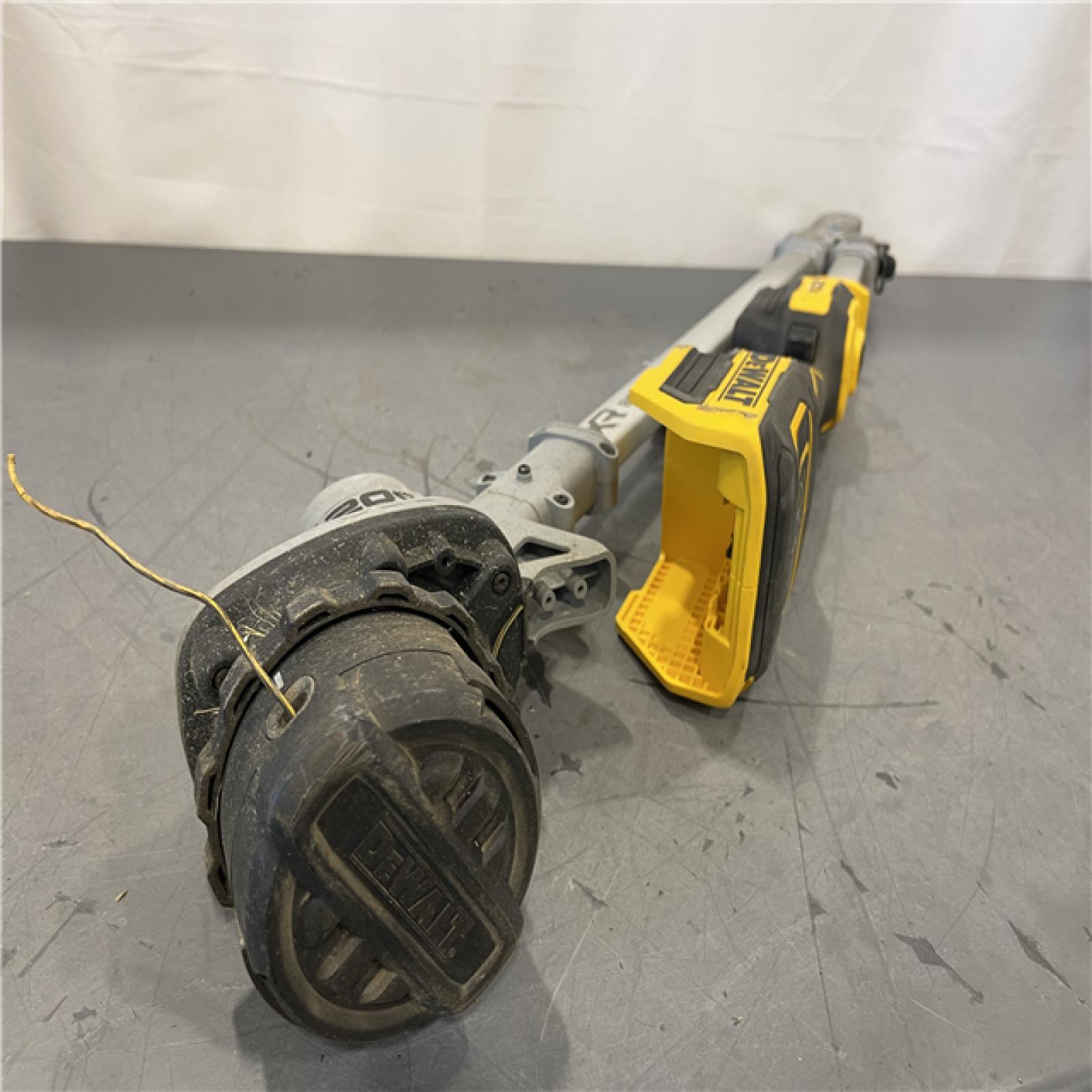 AS-IS - DEWALT 20V MAX 14 in. Brushless Cordless Battery Powered Foldable String Trimmer (Tool Only)