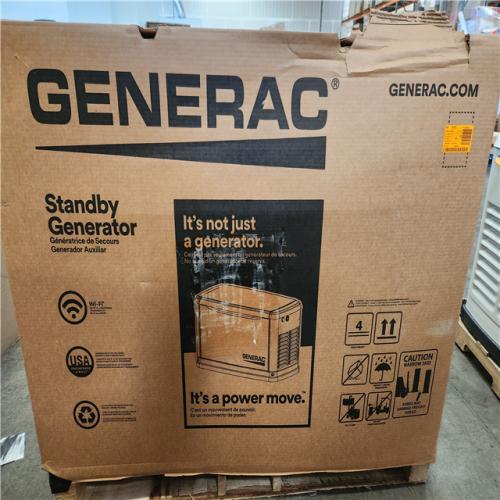 Phoenix NEW Generac 10 000 Watt - Dual Fuel Air- Cooled Whole House Home Standby Generator  Smart Home Monitoring