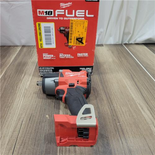 AS-IS  Milwaukee M18 18V Fuel 1/2  Mid-Torque Impact Wrench Cordless Lithium-Ion Brushless with Friction Ring 2962-20