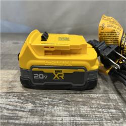 AS-IS DEWALT 20V MAX XR POWERSTACK Lithium-Ion Battery Starter Kit with 1.7Ah Battery and Charger