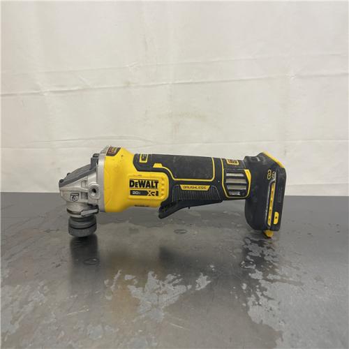 AS-IS- DeWalt 20V XR Cordless 4-1/2. in. to 5 in. Variable Speed Angle Grinder (Tool Only)