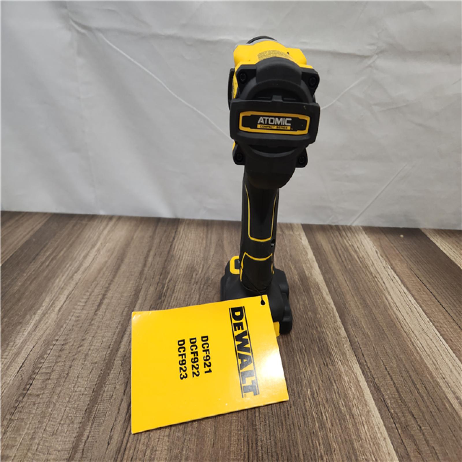 AS-IS- DEWALT ATOMIC 20V MAX Cordless Brushless 1/2 in. Variable Speed Impact Wrench (Tool Only)