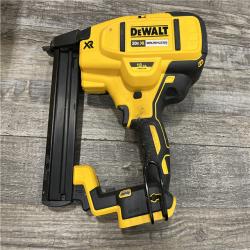 AS-IS DEWALT 20V MAX XR Lithium-Ion Cordless 18-Gauge Narrow Crown Stapler Kit