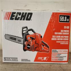 Phoenix NEW ECHO 20 in. 59.8 cc Gas 2-Stroke Rear Handle Timber Wolf Chainsaw