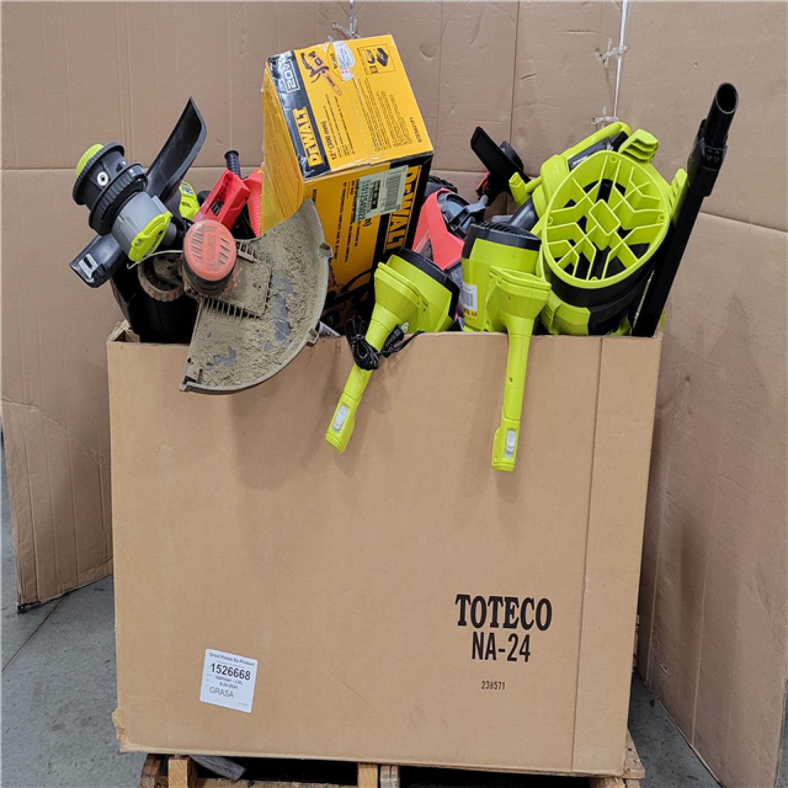 CALIFORNIA AS-IS TOOL PALLET